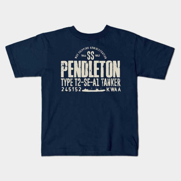 SS Pendleton Kids T-Shirt by MindsparkCreative